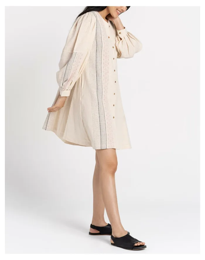 Women World Of Crow Organic Cotton Classic Shirtdress Off White Madewell Dresses Women World Of Crow Organic Cotton Classic Shirtdress Off White Madewell Dresses