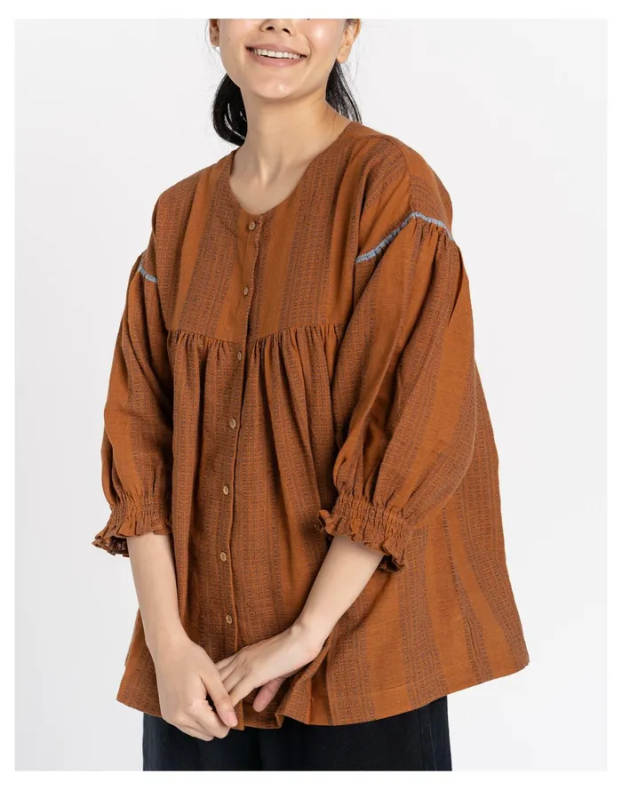 Women World Of Crow Organic Cotton Crop Top In Earthy Brown Brown Madewell Tops and Shirts Women World Of Crow Organic Cotton Crop Top In Earthy Brown Brown Madewell Tops and Shirts