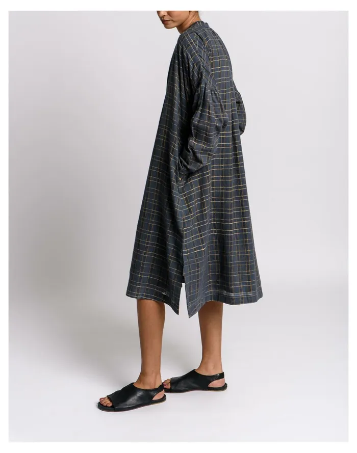 Women World Of Crow Plaid Anti Fit Tunic Dress In Granite Grey Grey Madewell Dresses Women World Of Crow Plaid Anti Fit Tunic Dress In Granite Grey Grey Madewell Dresses