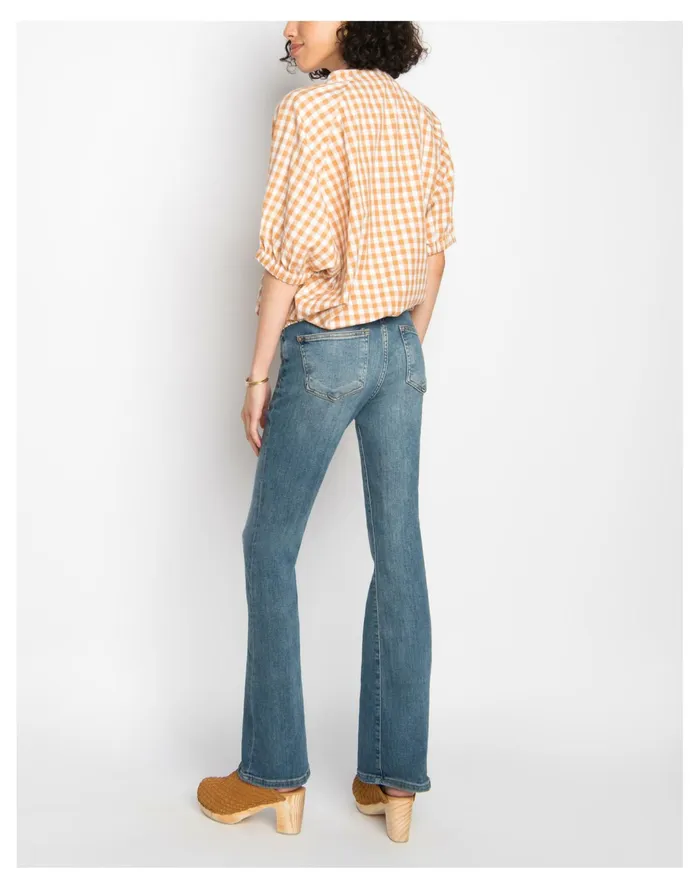 Women WVN Luca Top Butterum Gingham Yellow Multi Madewell Tops and Shirts Women WVN Luca Top Butterum Gingham Yellow Multi Madewell Tops and Shirts