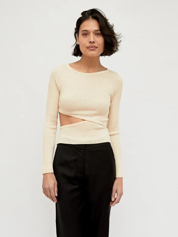 Women Wynn Hamlyn 8211 Ivory Origami Top The UNDONE Tops