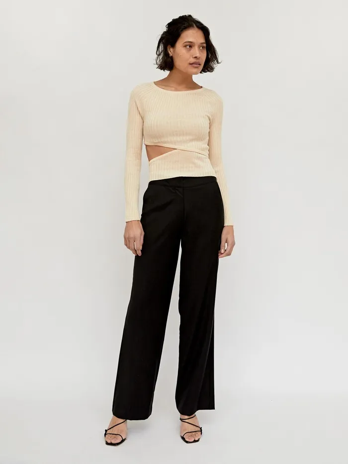 Women Wynn Hamlyn 8211 Ivory Origami Top The UNDONE Tops