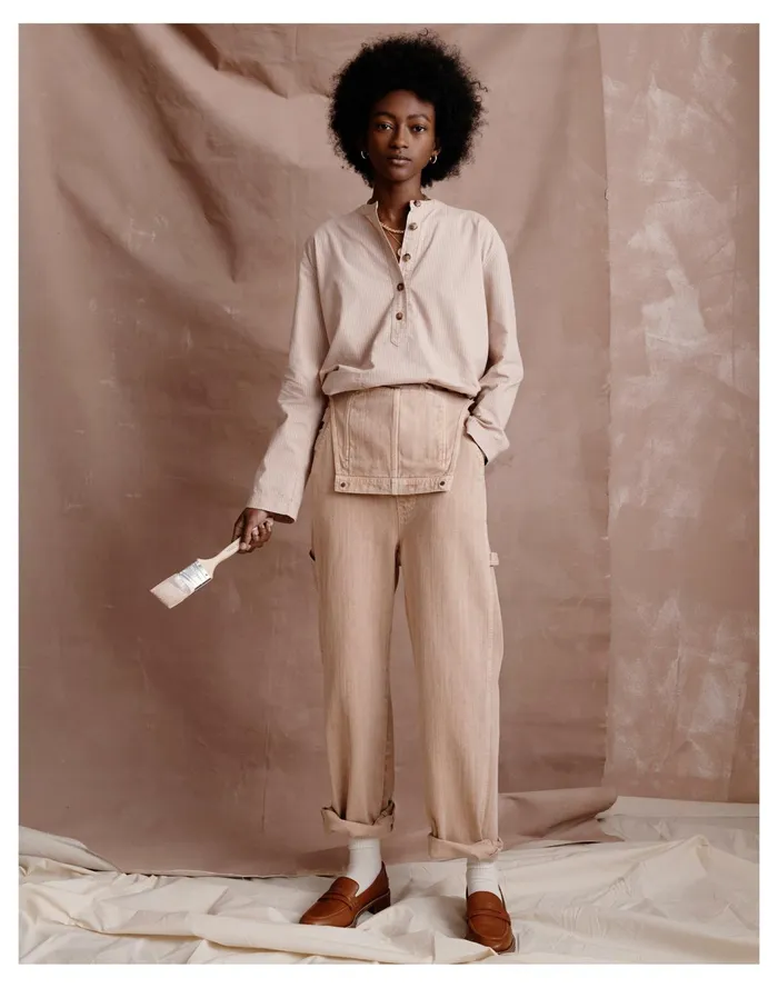 Women X Backdrop Studio Hours Artist Smock Top Studio Hours Madewell Tops and Shirts Women X Backdrop Studio Hours Artist Smock Top Studio Hours Madewell Tops and Shirts