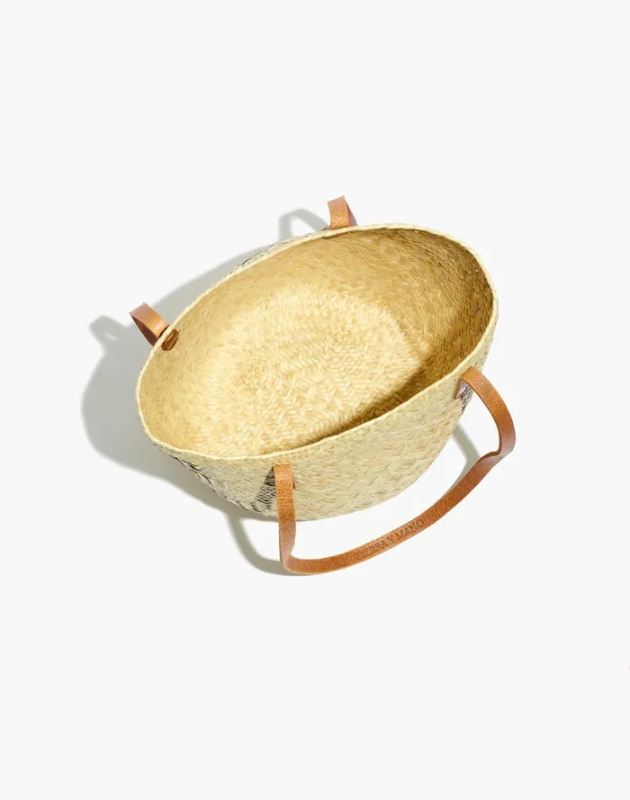 Women X Tierra Y Mano Baja Basket Bag Natural Madewell Totes Women X Tierra Y Mano Baja Basket Bag Natural Madewell Totes